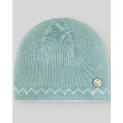 Paz Rodriguez - Baby Knit Newborn Hat Iris, Cream/Beige