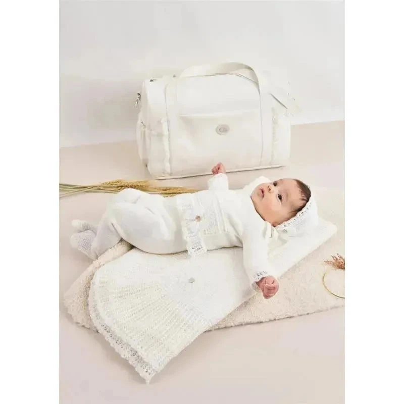 Paz Rodriguez - Take Me Home Set Knit Sweater & Leggings Dulzura, Cream 4 Paz Rodriguez - Take Me Home Set Knit Sweater & Leggings Dulzura, Cream - Image 2