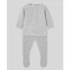 Paz Rodriguez - Take Me Home Set Sweater & Leggins Set Pulgarcito, Grey Pearl -Macro Baby Store paz rodriguez take me home set sweater leggins set pulgarcito grey pearl image 1