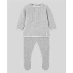 Paz Rodriguez - Take Me Home Set Sweater & Leggins Set Pulgarcito, Grey Pearl