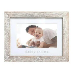 Pearhead - Daddy And Me Frame - Rustic/Wood