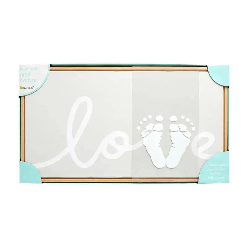 Pearhead - Love Framed Print Canvas And Paint Set 3 Pearhead - Love Framed Print Canvas And Paint Set