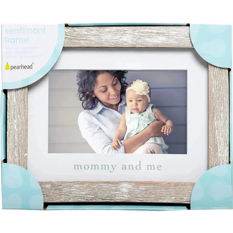 Pearhead - Mommy And Me Rustic Keepsake Picture Frame 4 Pearhead - Mommy And Me Rustic Keepsake Picture Frame - Image 2