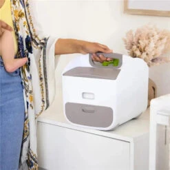 Pearhead - Ubbi Portable Diaper Caddy And Changing Mat, Diaper Storage, Taupe -Macro Baby Store pearhead ubbi portable diaper caddy and changing mat diaper storage taupe image 5