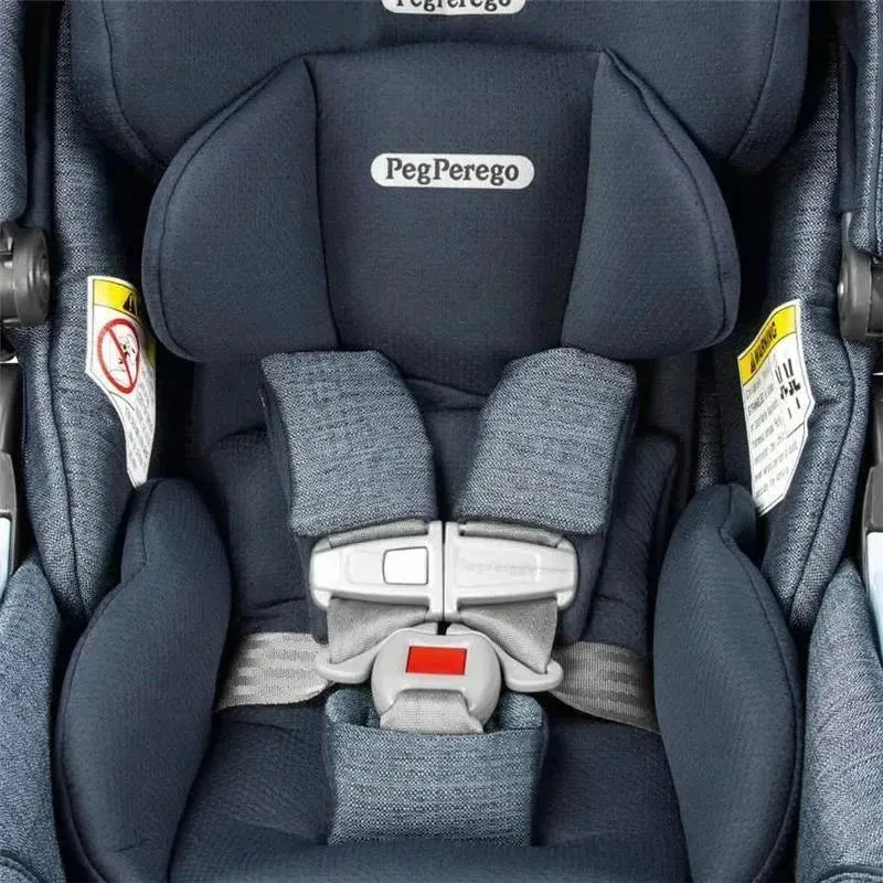 Peg Perego Agio Primo Viaggio 4-35 Lounge Infant Car Seat, Mirage Blue 6 Peg Perego Agio Primo Viaggio 4-35 Lounge Infant Car Seat, Mirage Blue - Image 4