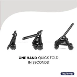 Peg-Perego - City Loop Chassis, Black -Macro Baby Store peg perego city loop chassis black image 4
