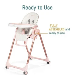 Peg-Perego - Prima Pappa Zero 3 High Chair, Linear Grey -Macro Baby Store peg perego prima pappa zero 3 high chair linear grey image 9