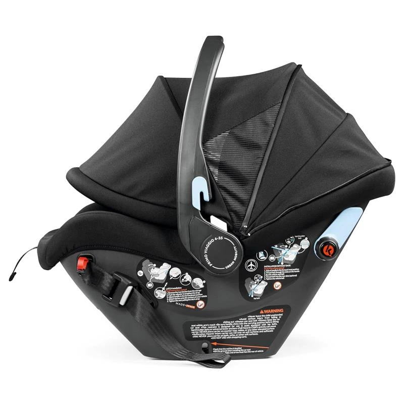 Peg Perego - Primo Viaggio 4-35 Urban Mobility-Baseless Infant Car Seat With Latch-True Black 7 Peg Perego - Primo Viaggio 4-35 Urban Mobility-Baseless Infant Car Seat With Latch-True Black - Image 5