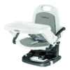 Peg Perego - Rialto Booster Chair, Ice Grey 2 Peg Perego - Rialto Booster Chair, Ice Grey -Macro Baby Store peg perego rialto high chair ice grey image 1