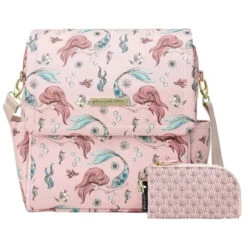 Petunia - Boxy Backpack Diaper Bag, Little Mermaid
