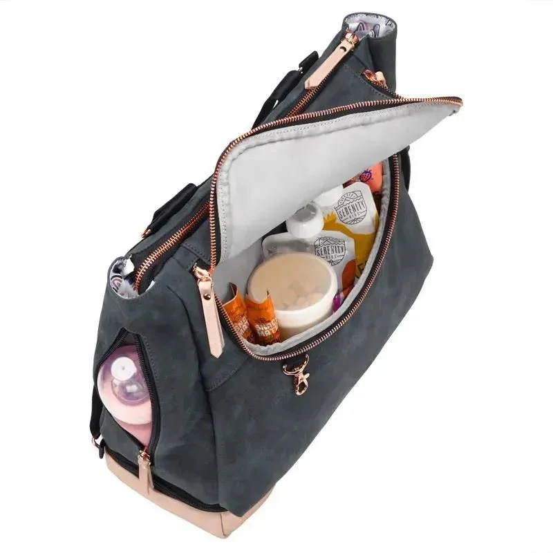 Petunia - Pivot Backpack Indigo/Blush 5 Petunia - Pivot Backpack Indigo/Blush - Image 3