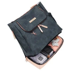 Petunia - Pivot Backpack Indigo/Blush 11 Petunia - Pivot Backpack Indigo/Blush -Macro Baby Store petunia pivot backpack indigo blush image 7