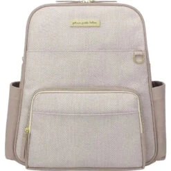 Petunia - Sync Backpack, Grey Matte Cable Stitch