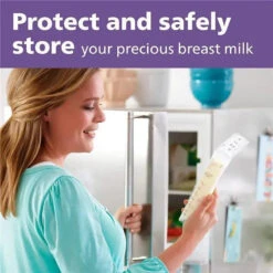 PHILIPS AVENT Avent - 50Ct Breast Milk Storage Bags, 6Oz/180Ml -Macro Baby Store philips avent breast milk storage bags 50 count 6 oz image 9
