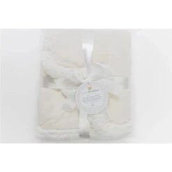 Piccolo Bambino Reversible Chamois Baby Blankets,Beige