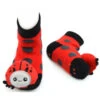 Piero Liventi - Baby Ladybug Boogie Toes Rattle Socks 1 Piero Liventi - Baby Ladybug Boogie Toes Rattle Socks -Macro Baby Store pierro liventi baby ladybug boogie toes image 1