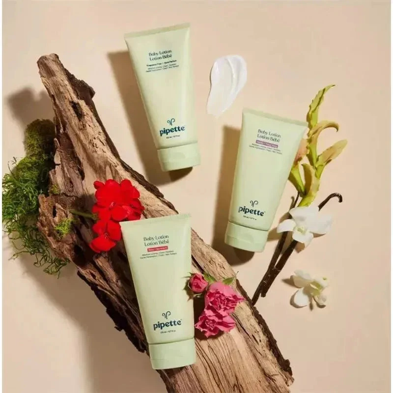 Pipette - Baby Lotion Rose + Geranium 5.7Oz 4 Pipette - Baby Lotion Rose + Geranium 5.7Oz - Image 2