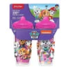 Playtex - Sipsters Stage 3 Paw Patrol Spill-Proof, Leak-Proof, Break-Proof Spout Cup For Girls, 9 Ounce, Pack Of 2 -Macro Baby Store playtex sipsters stage 3 paw patrol spill proof leak proof break proof spout cup for girls 9 ounce pack of 2 image 1