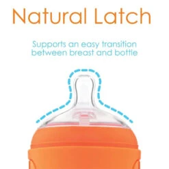 Pop Yum - Baby Bottle Starter Set 4 Pack, Orange 15 Pop Yum - Baby Bottle Starter Set 4 Pack, Orange -Macro Baby Store pop yum baby bottle starter set 4 pack orange image 5