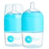 Popyum - 2Pk Anti-Colic Formula Making Baby Bottle 5 Oz, Sky Blue 2 Popyum - 2Pk Anti-Colic Formula Making Baby Bottle 5 Oz, Sky Blue -Macro Baby Store popyum 2pk anti colic formula making baby bottle 5 oz sky blue 1 image 1