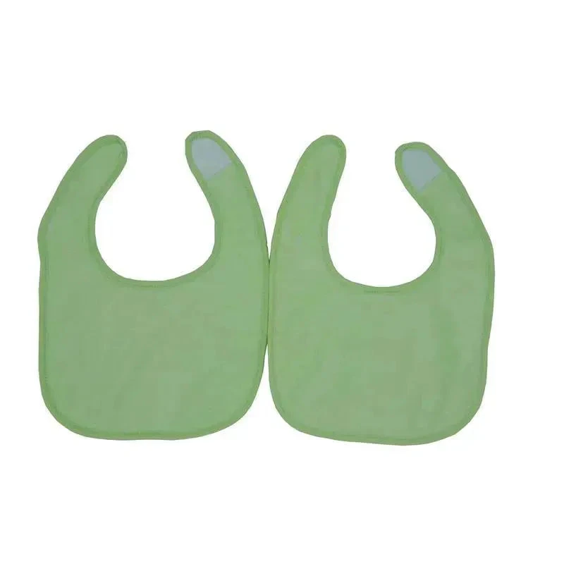 Primo Passi - 10Pk Stay Dry Cotton Baby Neutral Bib 6 Primo Passi - 10Pk Stay Dry Cotton Baby Neutral Bib - Image 4
