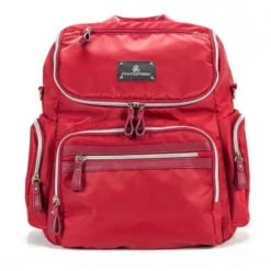 Primo Passi - Red Vittoria Diaper Bag Backpack