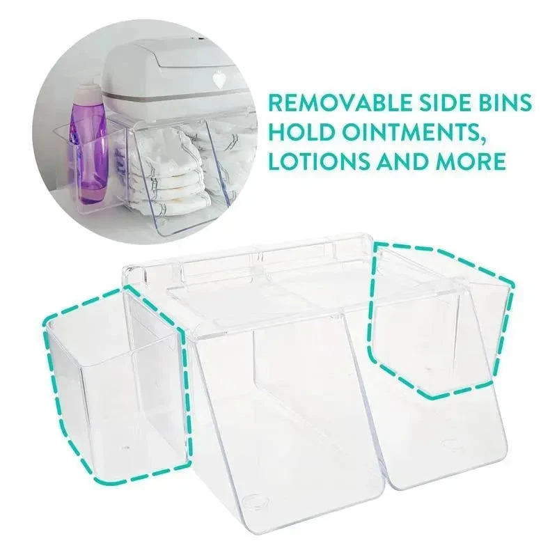 Prince Lionheart - Dresser Top Diaper Depot, Baby Wipes Warmer Diaper Depot 6 Prince Lionheart - Dresser Top Diaper Depot, Baby Wipes Warmer Diaper Depot - Image 4