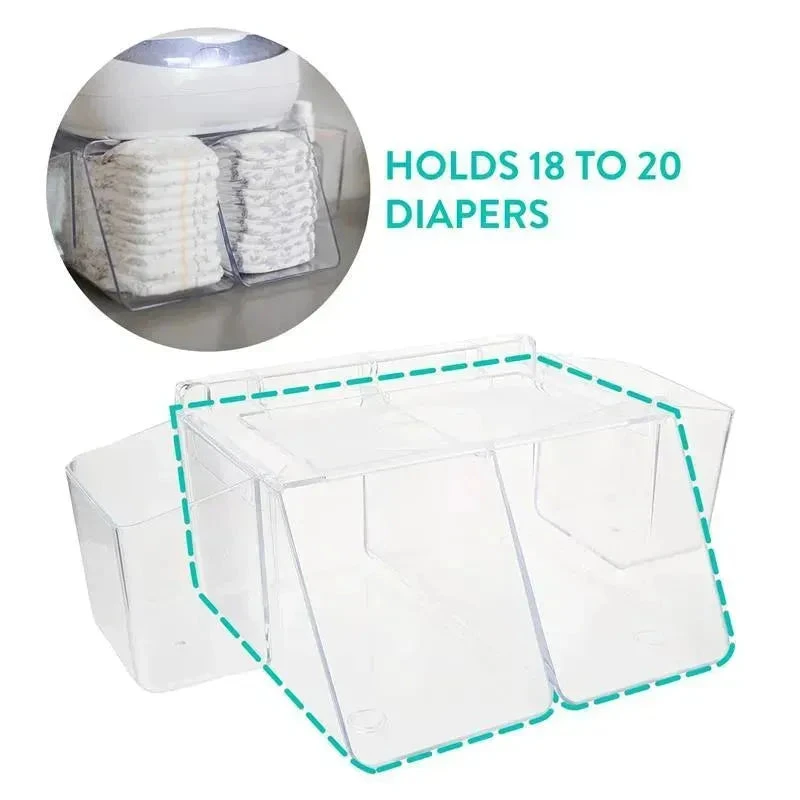 Prince Lionheart - Dresser Top Diaper Depot, Baby Wipes Warmer Diaper Depot 8 Prince Lionheart - Dresser Top Diaper Depot, Baby Wipes Warmer Diaper Depot - Image 6