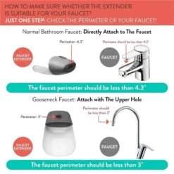 Prince Lionheart - Faucet Extender, Galactic Gray 9 Prince Lionheart - Faucet Extender, Galactic Gray -Macro Baby Store prince lionheart faucet extender galactic gray image 7