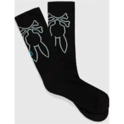 Psycho Bunny Kids - Winton Socks, Black