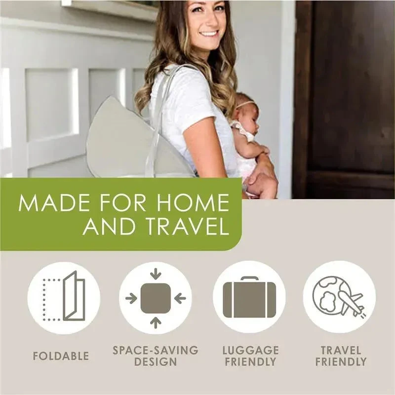 Puj - Tub, Soft And Foldable Baby Bathtub, In-Sink Baby Bath Seat, Grey 7 Puj - Tub, Soft And Foldable Baby Bathtub, In-Sink Baby Bath Seat, Grey - Image 5