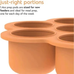 Quark - Chiill Silicone Baby Food Freezer Tray With Lid, 1.4 Oz -Macro Baby Store quark chiill silicone baby food freezer tray with lid 1 4 oz image 6