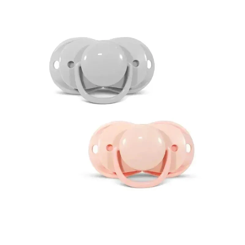 Razbaby - Keep It Kleen Pacifier 2Pk, Light Pink & Cookies & Cream 3 Razbaby - Keep It Kleen Pacifier 2Pk, Light Pink & Cookies & Cream