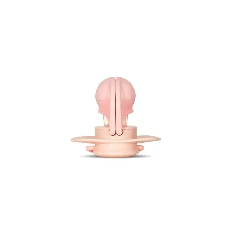 Razbaby - Keep It Kleen Pacifier 2Pk, Light Pink & Cookies & Cream 6 Razbaby - Keep It Kleen Pacifier 2Pk, Light Pink & Cookies & Cream - Image 4