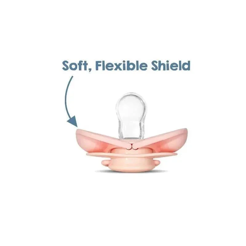 Razbaby - Keep It Kleen Pacifier 2Pk, Light Pink & Cookies & Cream 7 Razbaby - Keep It Kleen Pacifier 2Pk, Light Pink & Cookies & Cream - Image 5