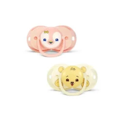 Razbaby - Keep It Kleen Pacifier 2Pk, Reily Penguin & Bobby Bear