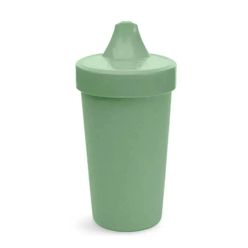Re Play - 10oz Reusable Spill Proof Cups For Kids, Sage 3 Re Play - 10oz Reusable Spill Proof Cups For Kids, Sage