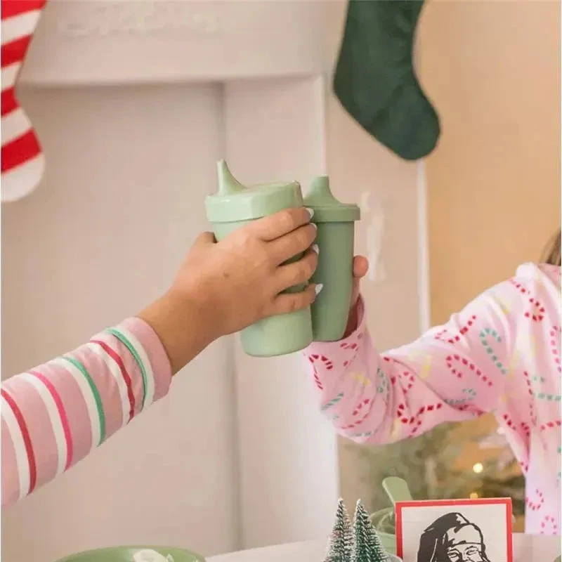 Re Play - 10oz Reusable Spill Proof Cups For Kids, Sage 5 Re Play - 10oz Reusable Spill Proof Cups For Kids, Sage - Image 3