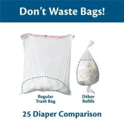 Regal-Lager - 2Pk Diaper Dekor Plus Diaper Pail Refills 14 Regal-Lager - 2Pk Diaper Dekor Plus Diaper Pail Refills -Macro Baby Store regal lager dekor 2pk plus diaper pail refills image 11