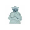 Rene Rofe Baby Hooded Elephant Bathrobe Blue -Macro Baby Store rene rofe baby hooded elephant bathrobe blue image 1