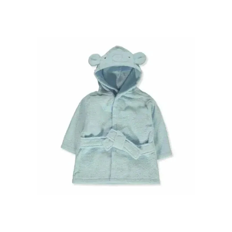 Rene Rofe Baby Hooded Elephant Bathrobe Blue 3 Rene Rofe Baby Hooded Elephant Bathrobe Blue