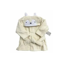 Rene Rofe Hooded Terry Bath Robe Fox