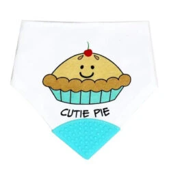 Rose Textile - 3 Pack Bandana Bibs, Cutie Pie -Macro Baby Store rose textile 3 pack bandana bibs cutie pie image 3