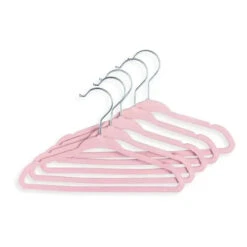 Rose Textiles - 15Pk Hangers, Pink