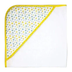 Rose Textiles - 3 Hooded Towels W/ 5 Washcloths, Aqua Duckies -Macro Baby Store rose textiles 3 hooded towels w 5 washcloths aqua duckies image 5