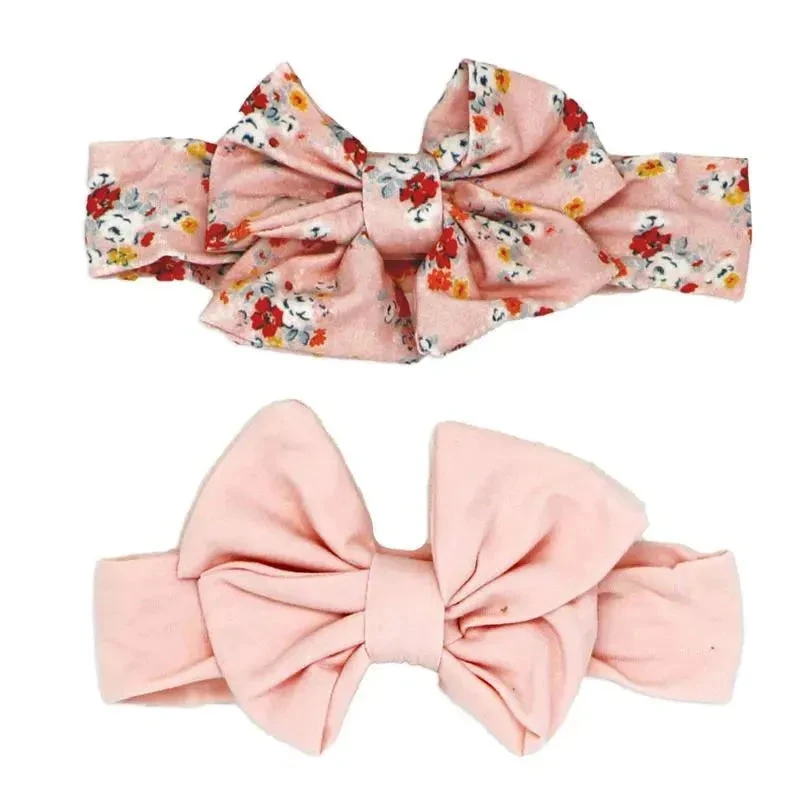 Rose Textiles - 3pc Headband & Sock Set: Rose Floral 5 Rose Textiles - 3pc Headband & Sock Set: Rose Floral - Image 3