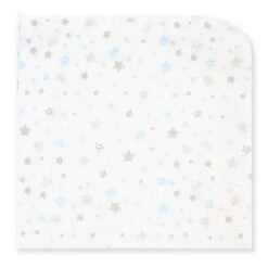 Rose Textiles - 4 Pack Receiving Blanket, Blue Sweet Dreams 12 Rose Textiles - 4 Pack Receiving Blanket, Blue Sweet Dreams -Macro Baby Store rose textiles 4 pack receiving blanket blue sweet dreams image 5