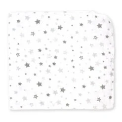 Rose Textiles - 4 Pack Receiving Blanket, Grey Sweet Dreams -Macro Baby Store rose textiles 4 pack receiving blanket grey sweet dreams image 4