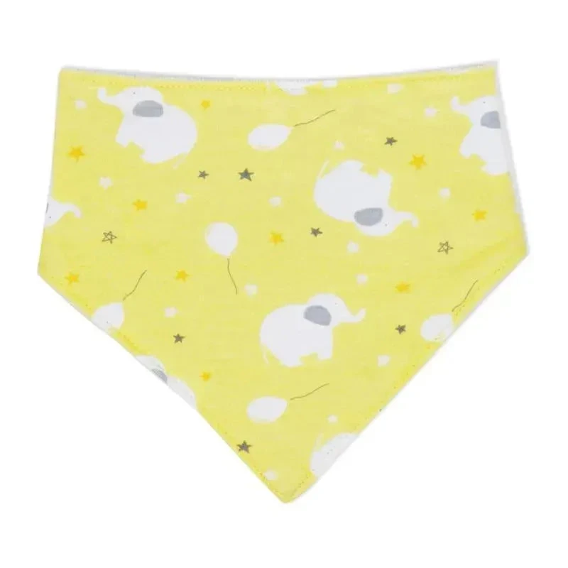 Rose Textiles - 5 Pc Bib And Socks Set, Yellow Elephant 7 Rose Textiles - 5 Pc Bib And Socks Set, Yellow Elephant - Image 5