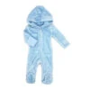 Rose Textiles - Baby Boys Fleece Pramsuit Blue -Macro Baby Store rose textiles baby boys fleece pramsuit blue image 1